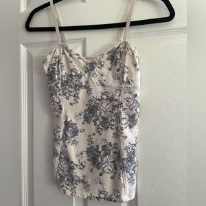 Aritzia Talulua Floral Tank Top
